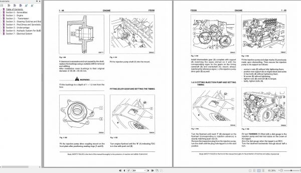 Fiat Allis Crawler Dozer FD255 Service Manual 60402214 2