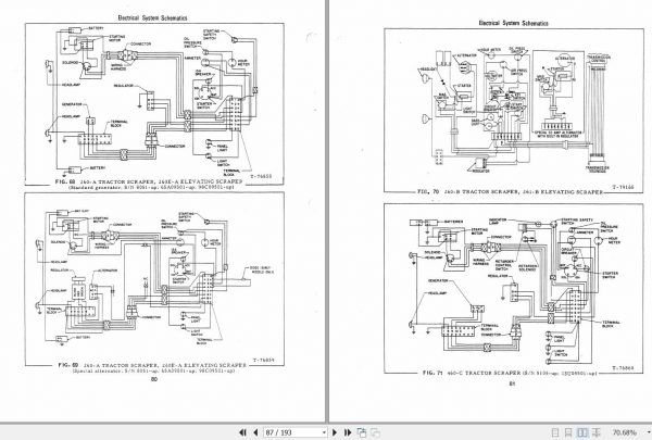 Fiat Allis Crawler Dozer FD408 Service Manual 3