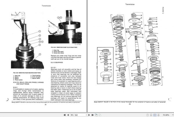 Fiat Allis Crawler Dozer FD50 Service Manual 2