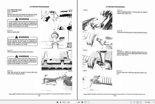 Fiat Allis Crawler Dozer FL10 Service Manual 2