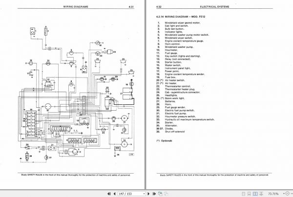Fiat Allis Crawler Dozer FL10C Service Manual 3