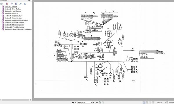 Fiat Allis Crawler Excavator FH220 Service Manual 73158522 3