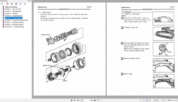 Fiat Allis Crawler Excavator FX210 Service Manual 60406755 2