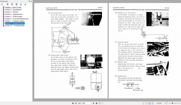 Fiat Allis Crawler Excavator FX250 Service Manual 60406757 2
