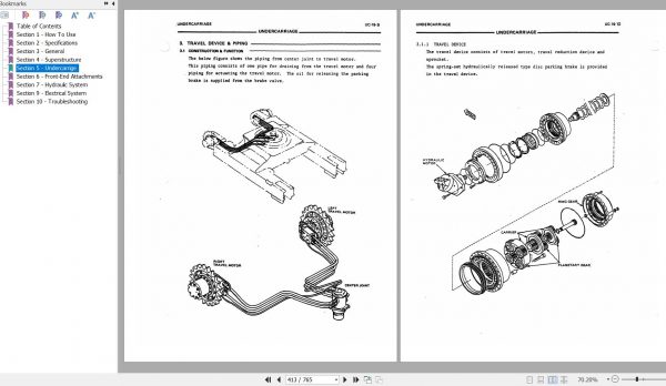 Fiat Allis Crawler Excavator FX310 Service Manual 60406759 2