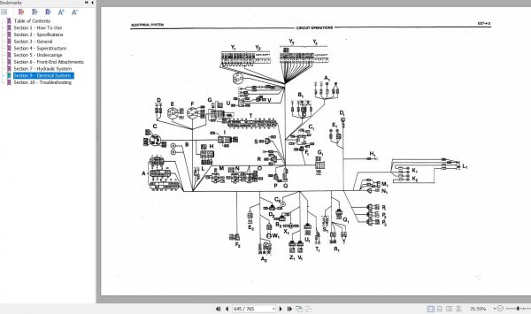 Fiat Allis Crawler Excavator FX310 Service Manual 60406759 3