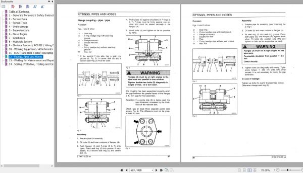 Fiat Allis Crawler Excavator FX350LC Service Manual 73177356 2