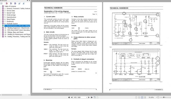 Fiat Allis Crawler Excavator FX350LC Service Manual 73177356 3