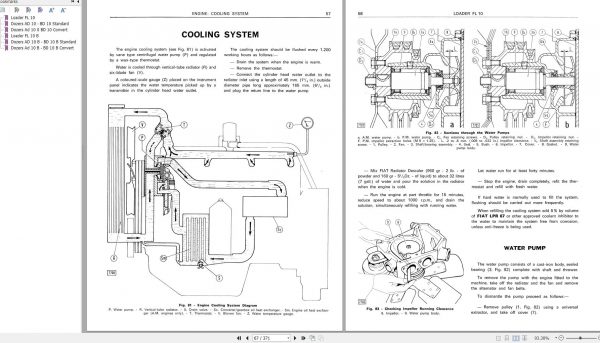 Fiat Allis Crawler Loader FL10 FL10B Service Manual 60406077 2