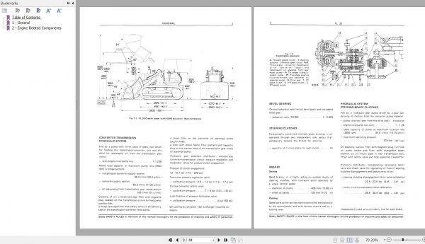 Fiat Allis Crawler Loader FL20 Engine Related Components Service Manual 60406241 2