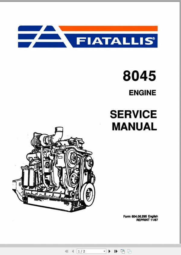 Fiat Allis Crawler Tractor FL5 FL5B FD5 Service Manual 2