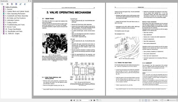 Fiat Allis Engine 8205 Service Manual 60406243 2
