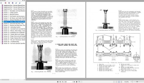 Fiat Allis Engines 16000T 17000 25000 MKII 6138 L LT I Service Manual 70699853 3