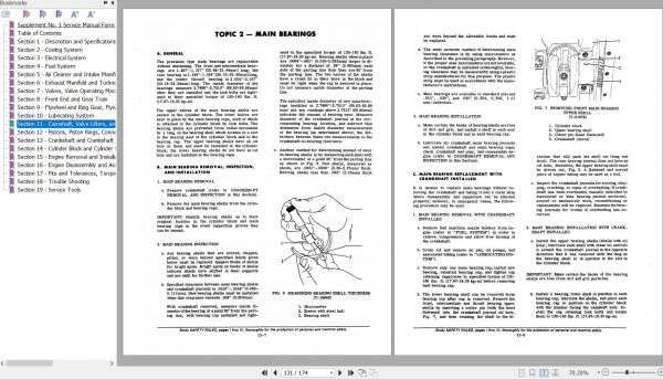 Fiat Allis Engines 2800 2800 MK1 2900 2900 MK1 Service Manual 73110787 3