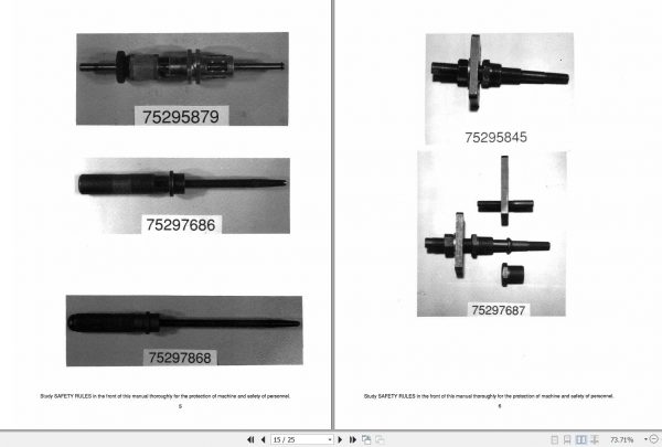 Fiat Allis Iveco Engines Fuel Nozzle Tube Installation Service Manual 73157661 2