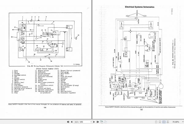 Fiat Allis Motograder 65B Service Manual 3