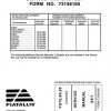 Fiat Allis Motograder FG75 FG85 FG95 Service Manual 1