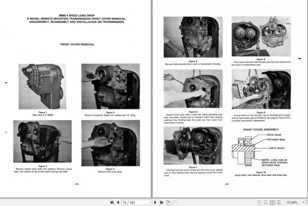 Fiat Allis Motograder FG75B FG85B FG105B Service Manual 3