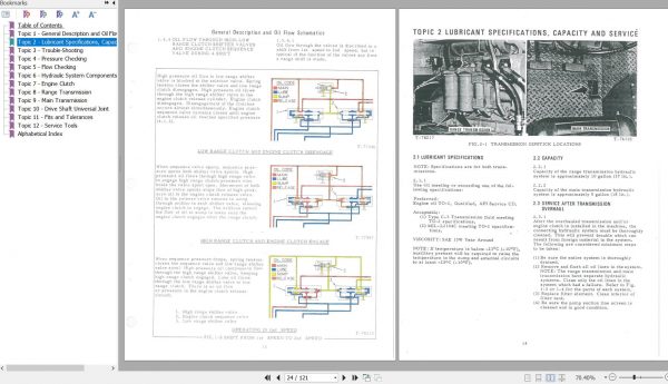 Fiat Allis Motorgrader 150C 200C Transmission Service Manual 70690696 2
