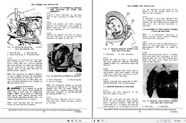Fiat Allis Wheel Loader 945 945B Service Manual 2