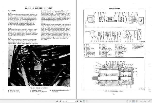 Fiat Allis Wheel Loader 945 945B Service Manual 3
