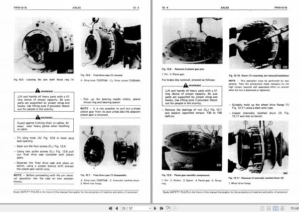 Fiat Allis Wheel Loader FR12B Service Manual 3