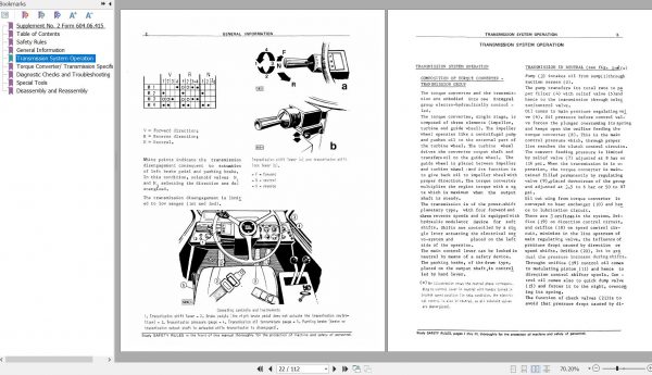 Fiat Allis Wheel Loader FR15 Service Manual 60406415 2