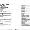 Fiat Allis Wheel Loader FR20B Service Manual 1