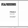 Fiat Allis Wheel Loader FR220.2 Service Manual 60402209 1