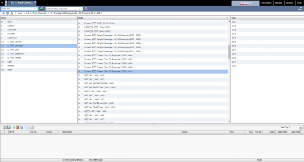 General GMIO Motors China Region EPC 10.2021 Spare Parts Catalog 3