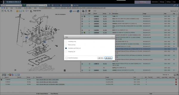 General GMIO Motors Vietnam Region EPC 10.2021 Spare Parts Catalog 3