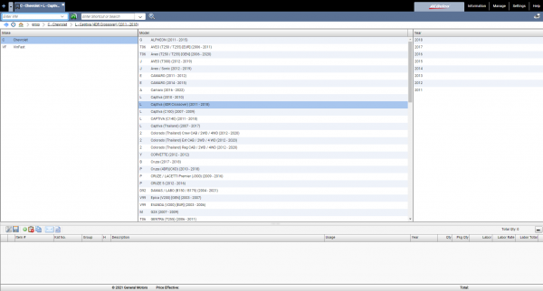 General GMIO Motors Vietnam Region EPC 10.2021 Spare Parts Catalog 3bae05657bc80cdf2