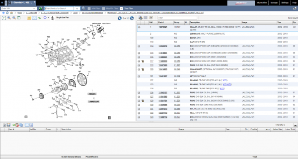 General GMIO Motors Vietnam Region EPC 10.2021 Spare Parts Catalog 6