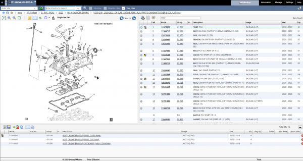 General GMIO Motors Vietnam Region EPC 10.2021 Spare Parts Catalog 9