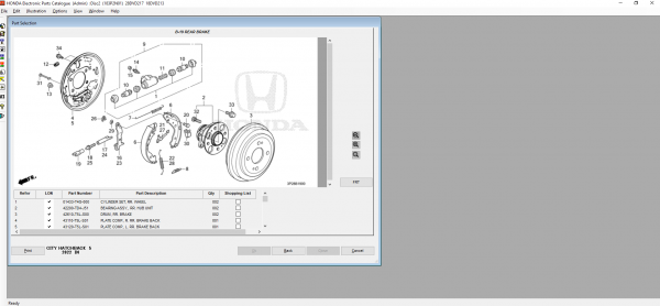 HONDA EPC GENERAL 11.2021 SPARE PARTS CATALOG DVD 10