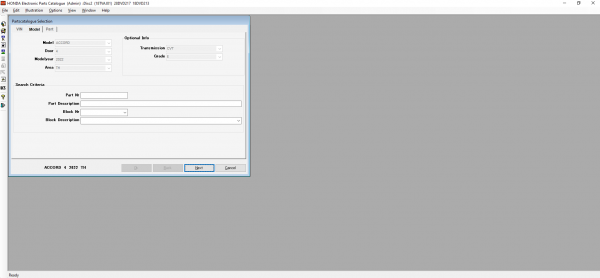 HONDA EPC GENERAL 11.2021 SPARE PARTS CATALOG DVD 3