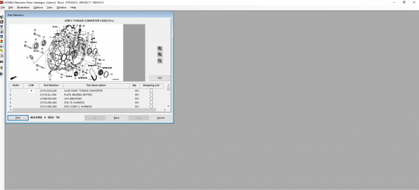 HONDA EPC GENERAL 11.2021 SPARE PARTS CATALOG DVD 6