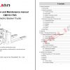 Heli Electric Stacker Trucks CBD15 170G Electric Schematic Diagram Service Manual 1
