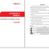 Heli Forklift Electric G2 series Reach Truck CPDSR15 20SQ GB2 Operators Operation Service Manual 3