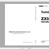 Hitachi Excavator Series 5 ZX5 2021 21.1GB Technical Manual Part Catalog Circuit Diagram DVD 4
