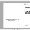 Hitachi Excavator Series 5 ZX5 2021 21.1GB Technical Manual Part Catalog Circuit Diagram DVD 6