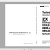 Hitachi Excavator Series 5 ZX5 2021 21.1GB Technical Manual Part Catalog Circuit Diagram DVD 9
