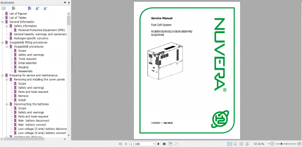 Hyster Forklift Class 2 B2D2 N1800V36 N1821V36 N1800V48 N1824V48 Service Manual 1