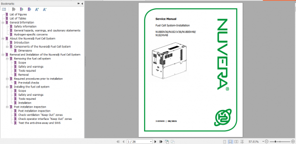 Hyster Forklift Class 2 B2D2 N1800V36 N1821V36 N1800V48 N1824V48 Service Manual 4