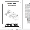 Hyster Forklift Class 5 F222 EMEA EU Service Manual 3