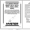 Hyster Forklift Class 5 P006 H6.0FT H7.0FT H7.0FTS H7.0FTS9 H8.0FTS Europe Service Manual 1