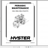 Hyster Forklift Class 5 R177 H40A H50A H60A H70A Service Manual 2
