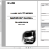 Isuzu 2008 2012MY N Series Workshop Manual Transmission MZZ model LGMZZ WE 0871 7th EN 1