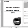 Isuzu 2008 2014MY N Series Workshop Manual Engine 4HG1 model LG4HG WE 0871 9th EN 1
