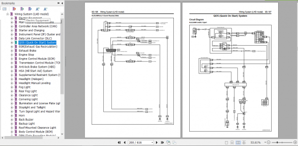 Isuzu 2008 2016MY N Series Workshop Manual Wiring Diagram LHD model LGWIR WE 0871LH 11th EN 2